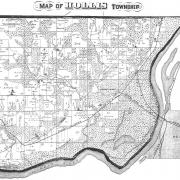 1873 Hollis Township Map